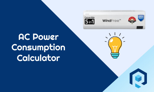 AC Power Consumption Calculator